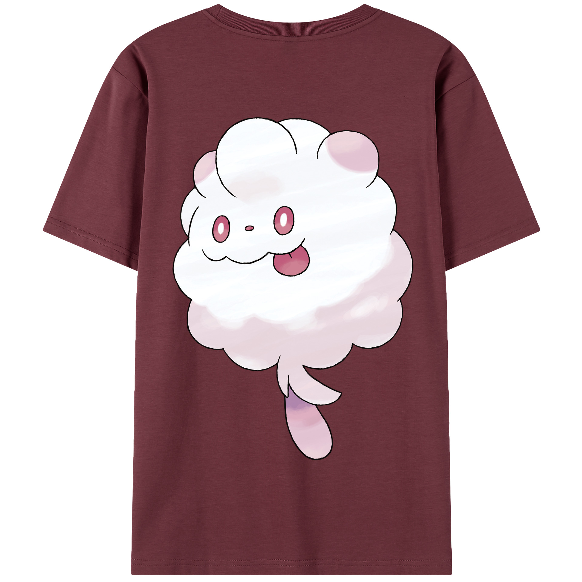 （画像用） ポケットモンスター Pokémon 綿100％半袖Tシャツ（背面プリント）